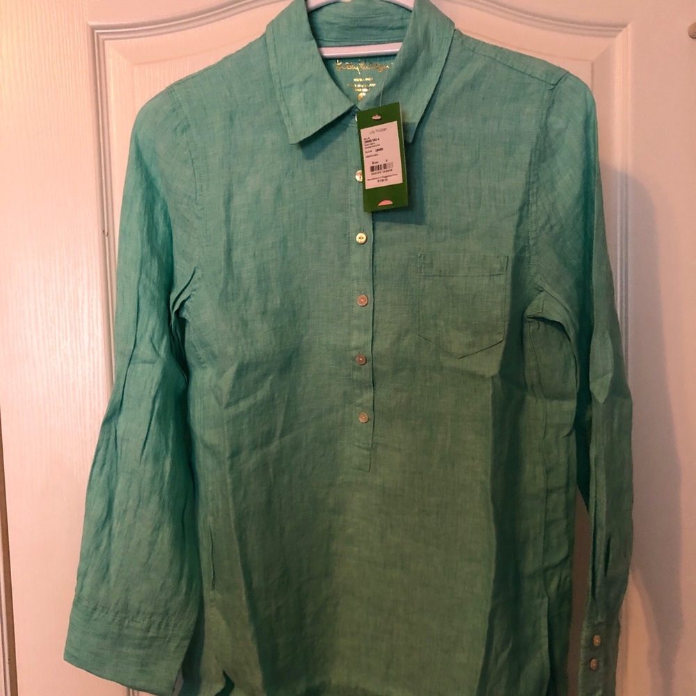 Lilly Pulitzer Deanna Popover. Size 4. NWT.